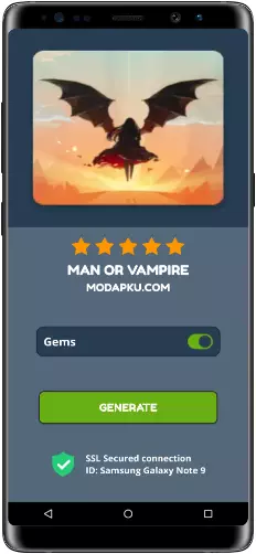 Man or Vampire MOD APK Screenshot