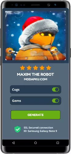 Maxim the robot MOD APK Screenshot