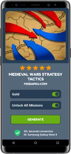 Medieval Wars Strategy Tactics MOD APK Screenshot