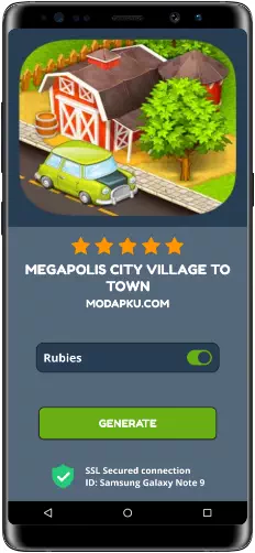 Megapolis City Village to Town MOD APK Screenshot