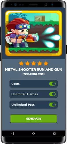 Metal Shooter Run and Gun MOD APK Screenshot