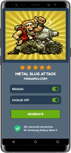 Metal Slug Attack MOD APK Screenshot