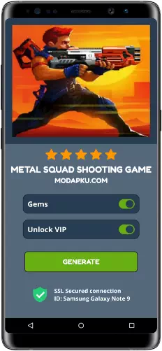 Metal Squad Shooting Game MOD APK Screenshot