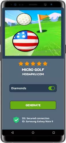Micro Golf MOD APK Screenshot