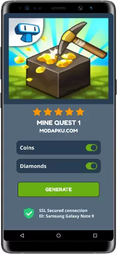 Mine Quest 1 MOD APK Screenshot