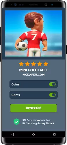 Mini Football MOD APK Screenshot