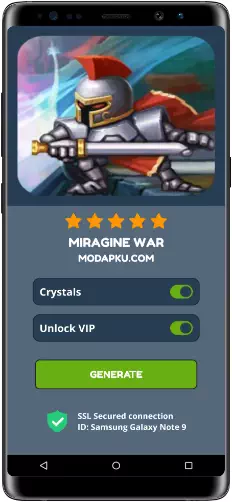 Miragine War MOD APK Screenshot