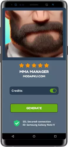 MMA Manager MOD APK Screenshot
