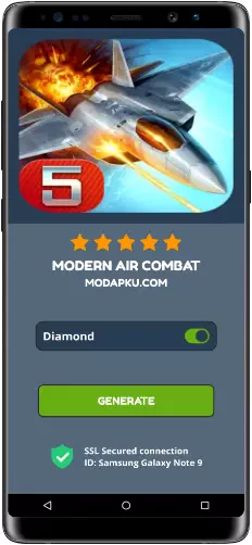 Modern Air Combat MOD APK Screenshot