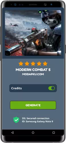 Modern Combat 5 MOD APK Screenshot