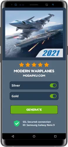 Modern Warplanes MOD APK Screenshot