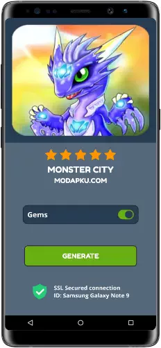 Monster City MOD APK Screenshot