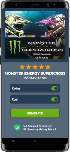Monster Energy Supercross MOD APK Screenshot