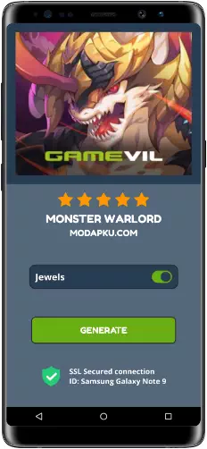 Monster Warlord MOD APK Screenshot