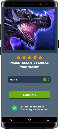 MonsterCry Eternal MOD APK Screenshot