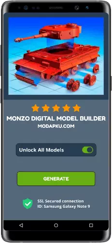 MONZO Digital Model Builder MOD APK Screenshot