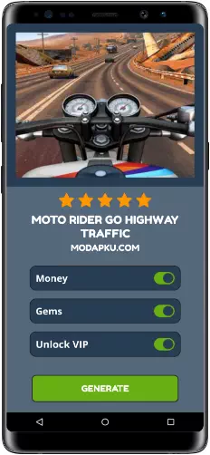 Moto Rider GO Highway Traffic MOD APK Screenshot