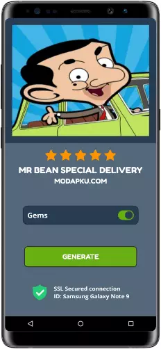 Mr Bean Special Delivery MOD APK Screenshot