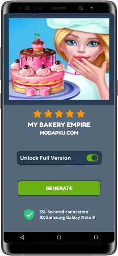 My Bakery Empire MOD APK Screenshot