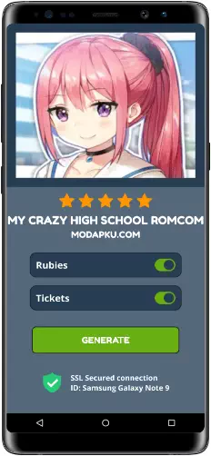 My Crazy High School Romcom MOD APK Screenshot