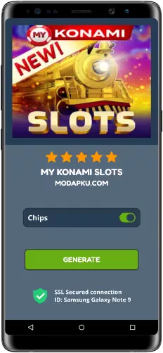 My KONAMI Slots MOD APK Screenshot