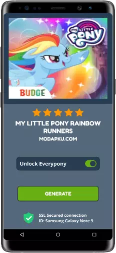 My Little Pony Rainbow Runners MOD APK Screenshot