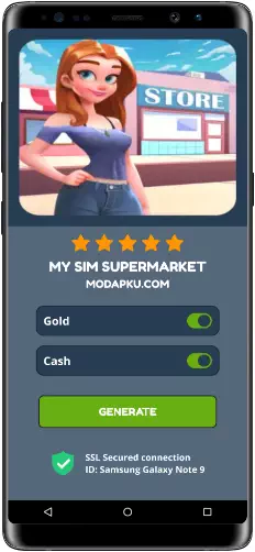 My Sim Supermarket MOD APK Screenshot