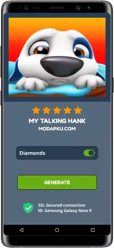 My Talking Hank MOD APK Screenshot