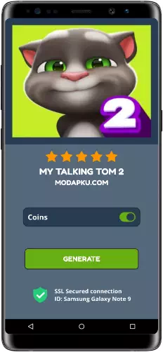 My Talking Tom 2 MOD APK Screenshot