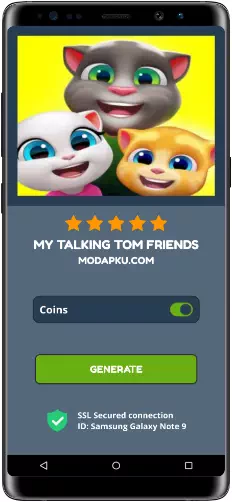 My Talking Tom Friends MOD APK Screenshot