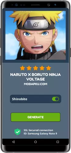 Naruto X Boruto Ninja Voltage MOD APK Screenshot