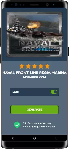 Naval Front Line Regia Marina MOD APK Screenshot