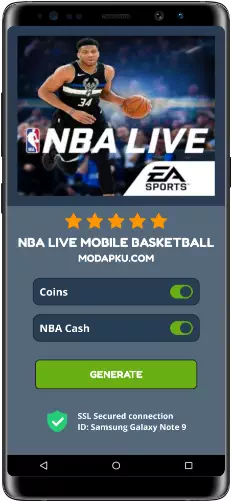 NBA LIVE Mobile Basketball MOD APK Screenshot