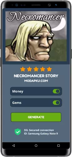 Necromancer Story MOD APK Screenshot