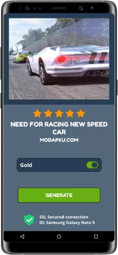 Need for Racing New Speed Car MOD APK Screenshot