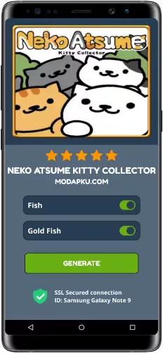 Neko Atsume Kitty Collector MOD APK Screenshot