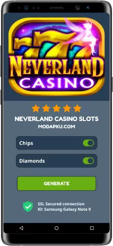 Neverland Casino Slots MOD APK Screenshot