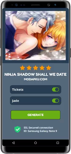 Ninja Shadow Shall we date MOD APK Screenshot