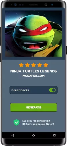 Ninja Turtles Legends MOD APK Screenshot