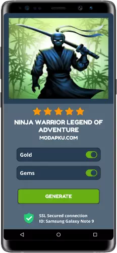 Ninja Warrior Legend of Adventure MOD APK Screenshot