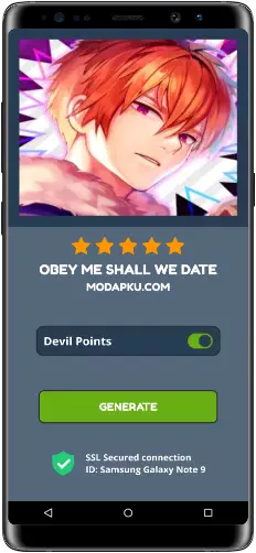 Obey Me Shall we date MOD APK Screenshot