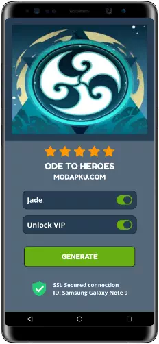 Ode To Heroes MOD APK Screenshot