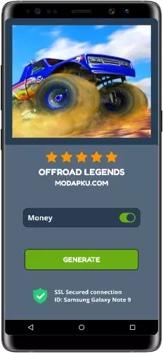 Offroad Legends MOD APK Screenshot