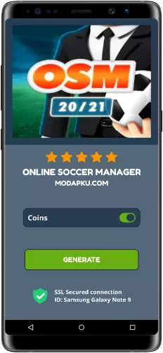 Online Soccer Manager MOD APK Screenshot