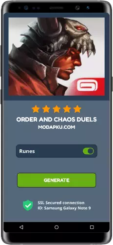 Order and Chaos Duels MOD APK Screenshot