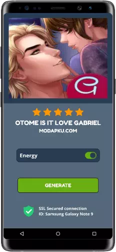 Otome Is It Love Gabriel MOD APK Screenshot