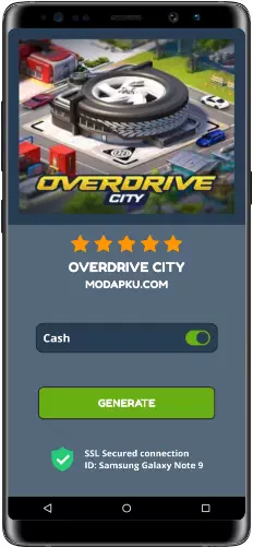 Overdrive City MOD APK Screenshot