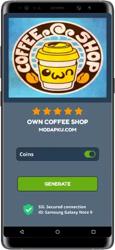 Own Coffee Shop MOD APK Screenshot