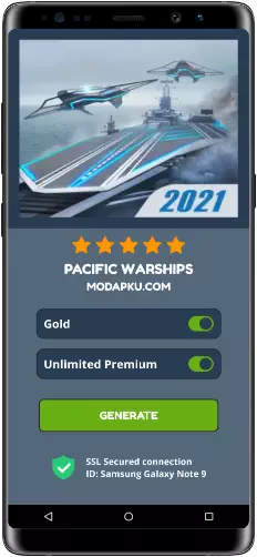 Pacific Warships MOD APK Screenshot