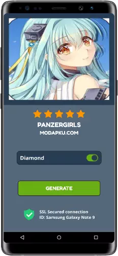 PanzerGirls MOD APK Screenshot